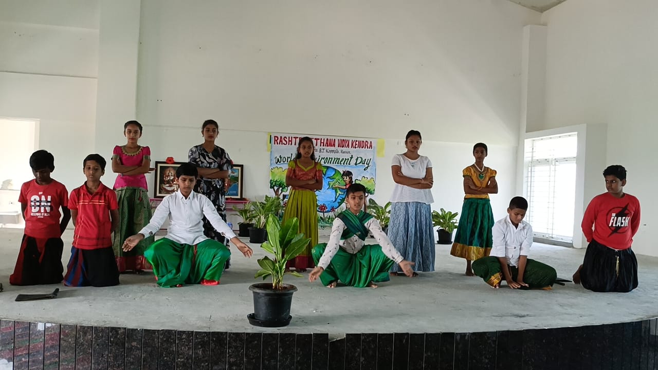 World Environment Day Celebration in RVK - Hassan-5