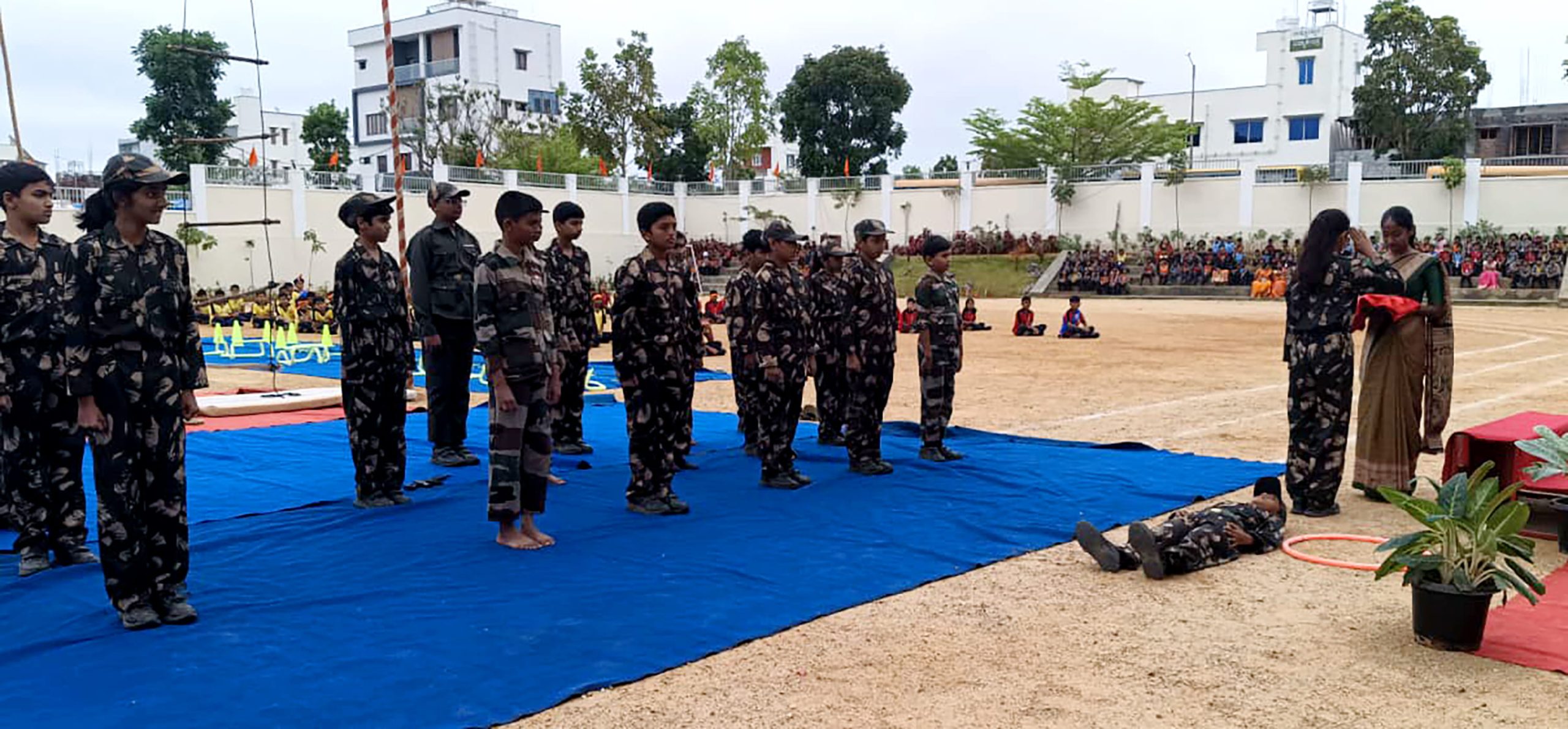 RVK - Hassan Celebrates 77th Republic Day (11)