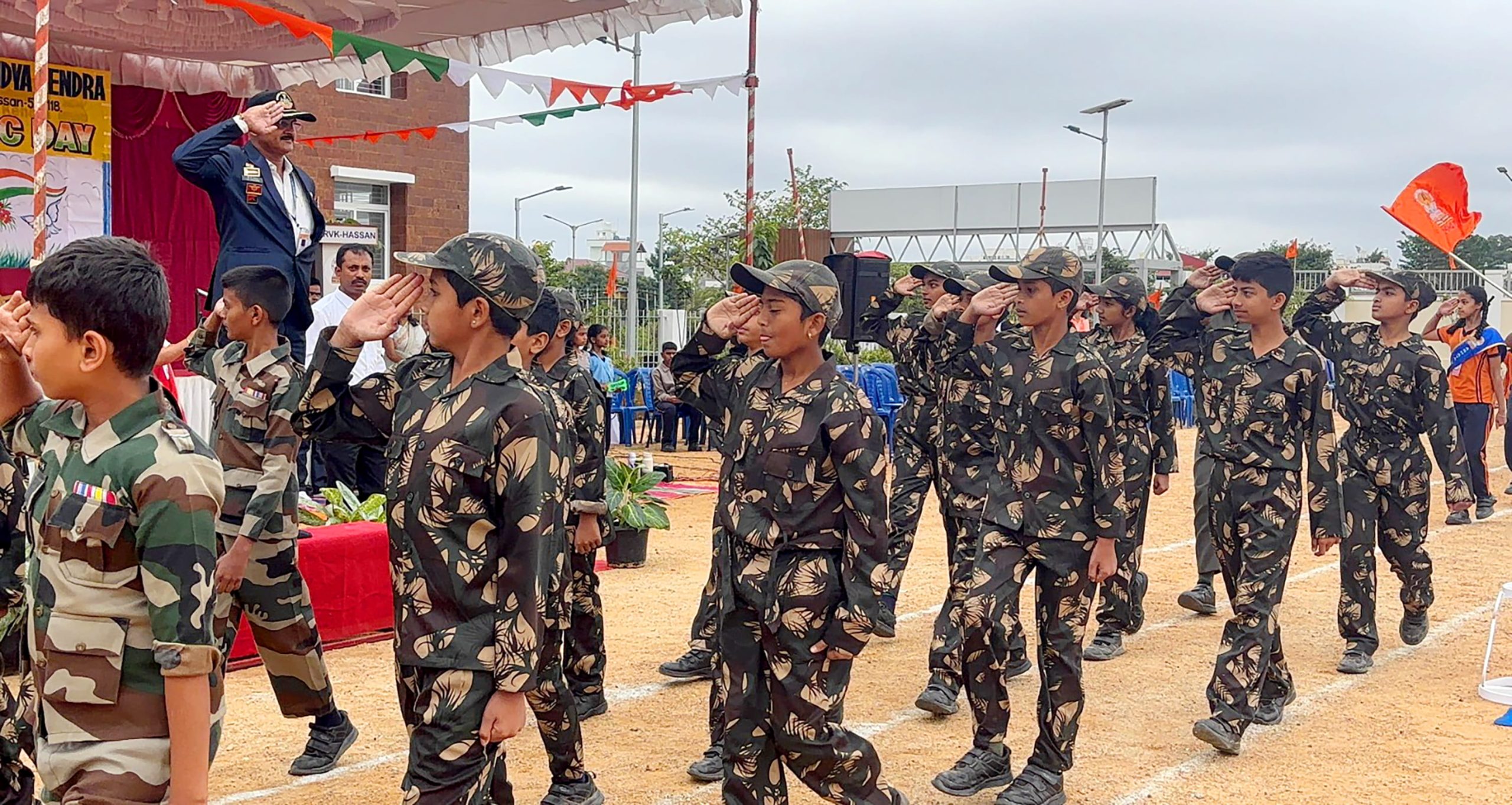 RVK - Hassan Celebrates 77th Republic Day (13)