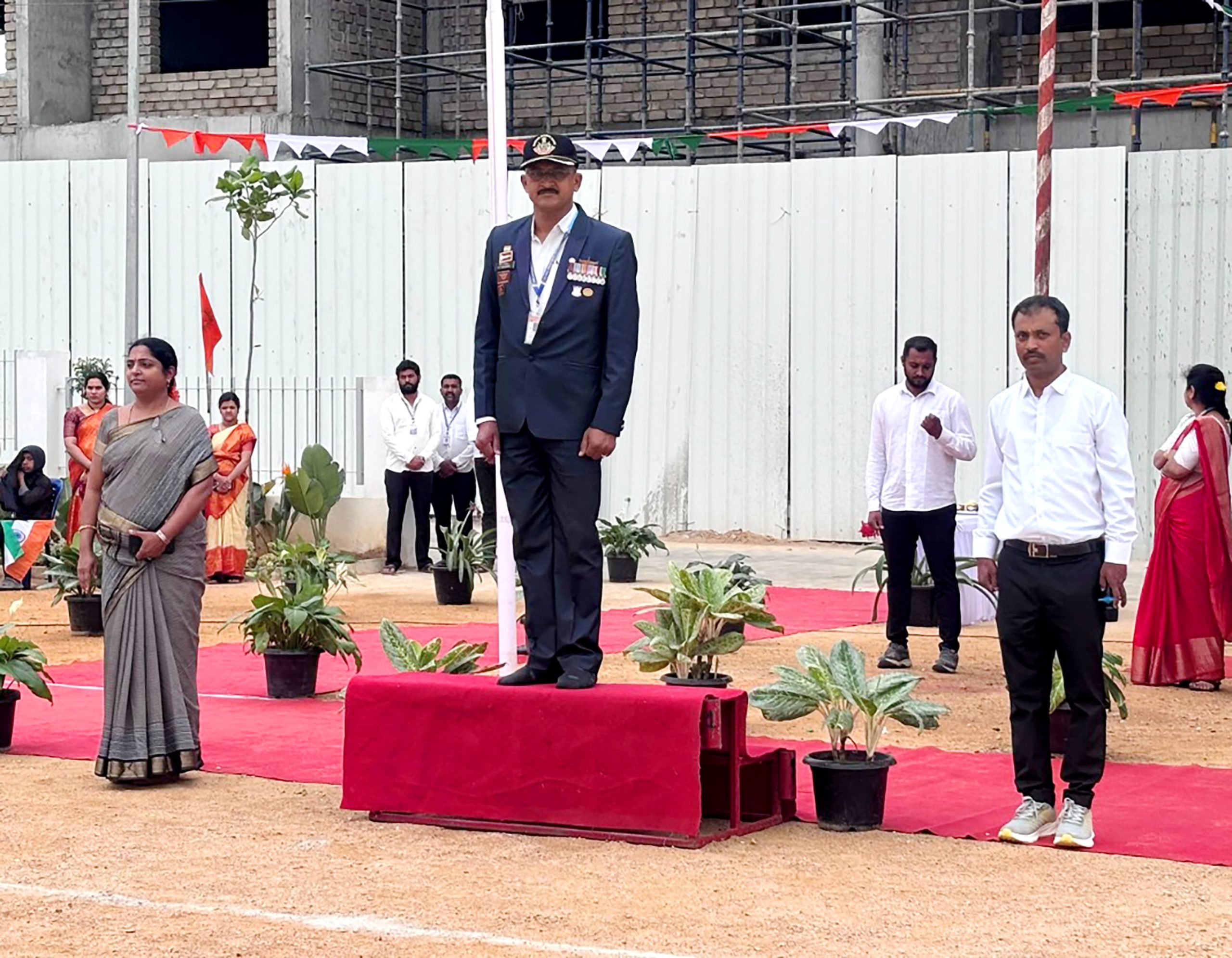 RVK - Hassan Celebrates 77th Republic Day (16)