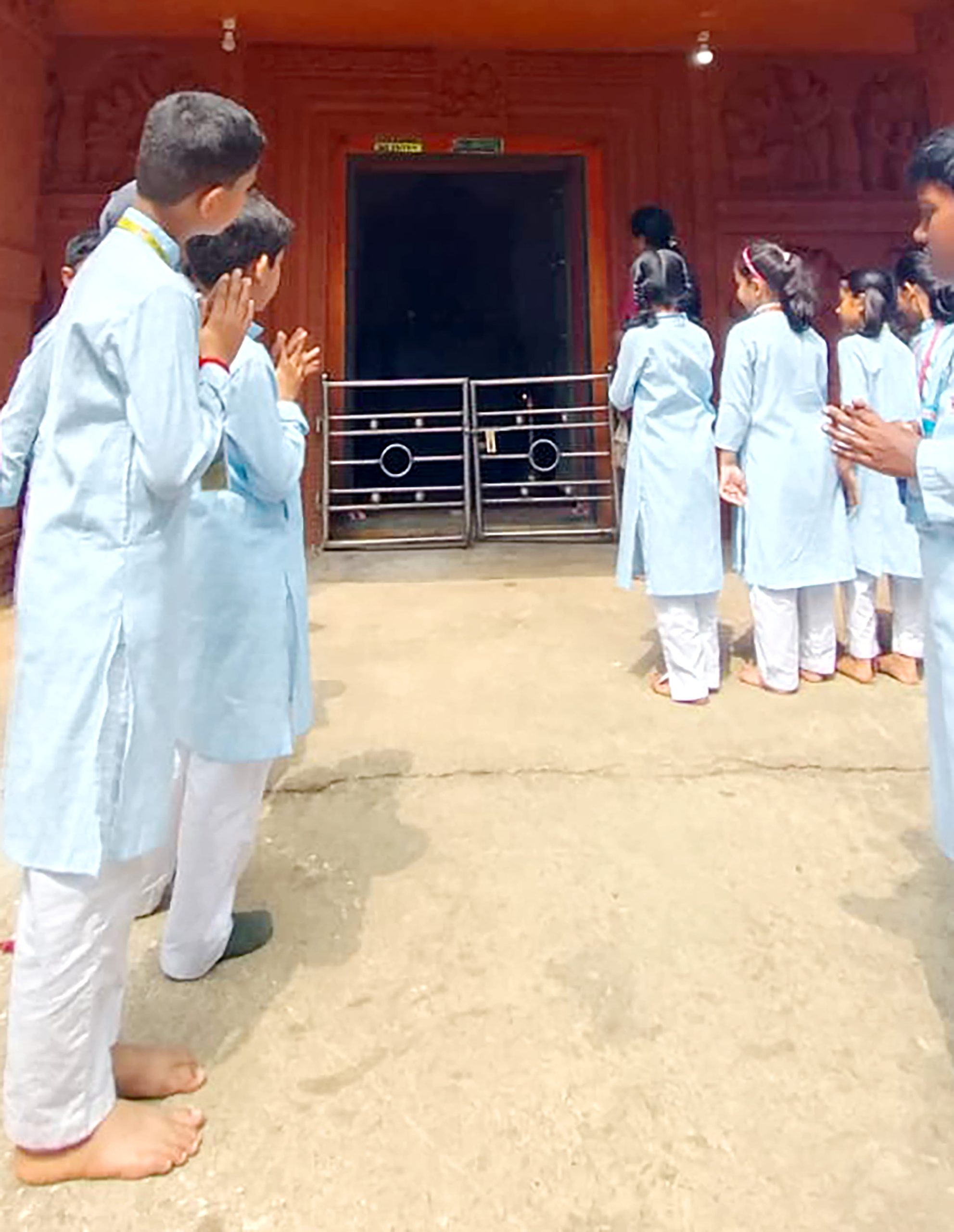 Field Trip to Omkareshwara Temple And Yoga Narasimha Temple RVK - Hassan at 3.43.23 PM