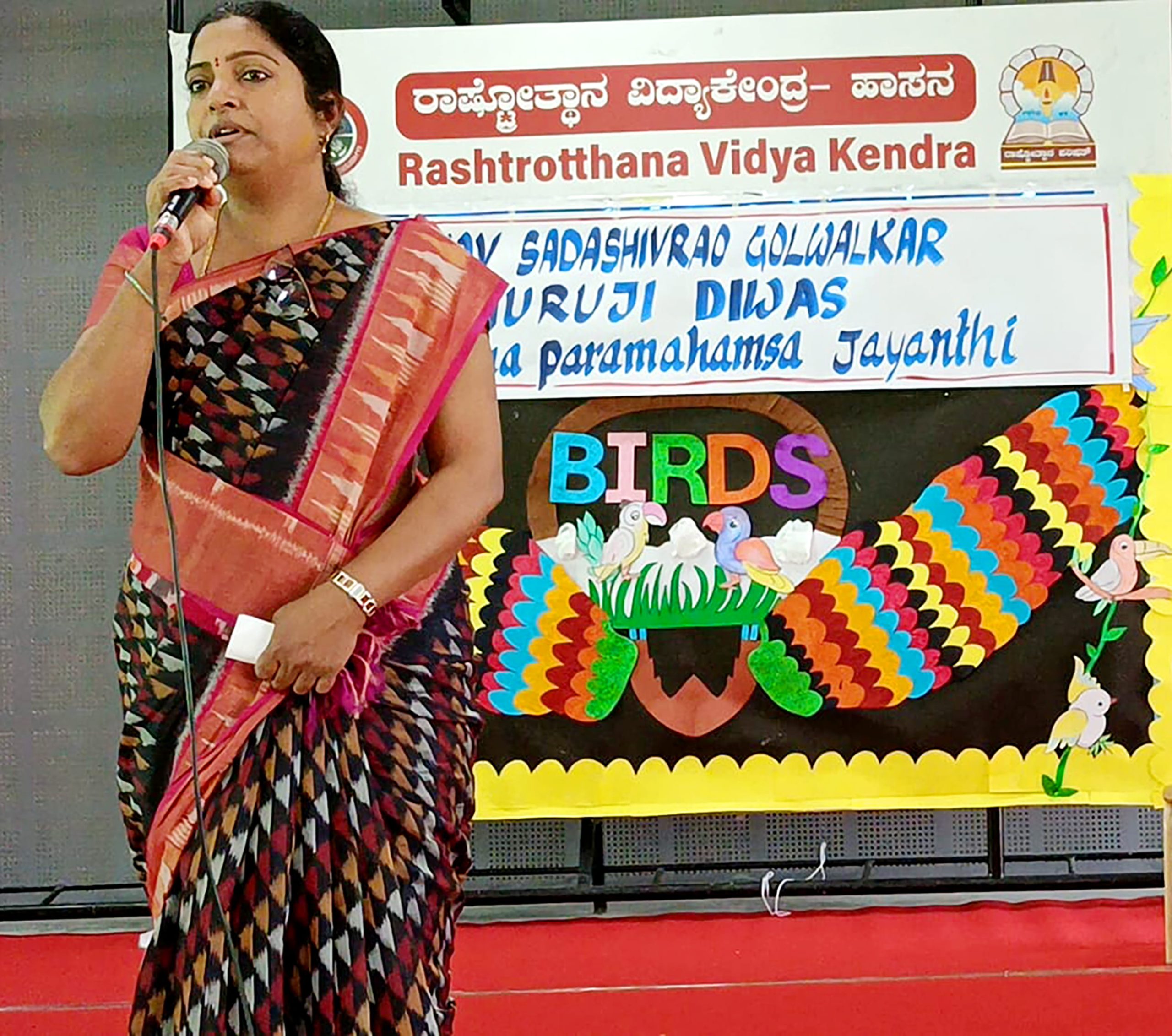 RVK - Hassan Observes MS Golwalkar & Ramakrishna Paramahansa Jayanti with Calls for National Service and Universal Harmony (2)