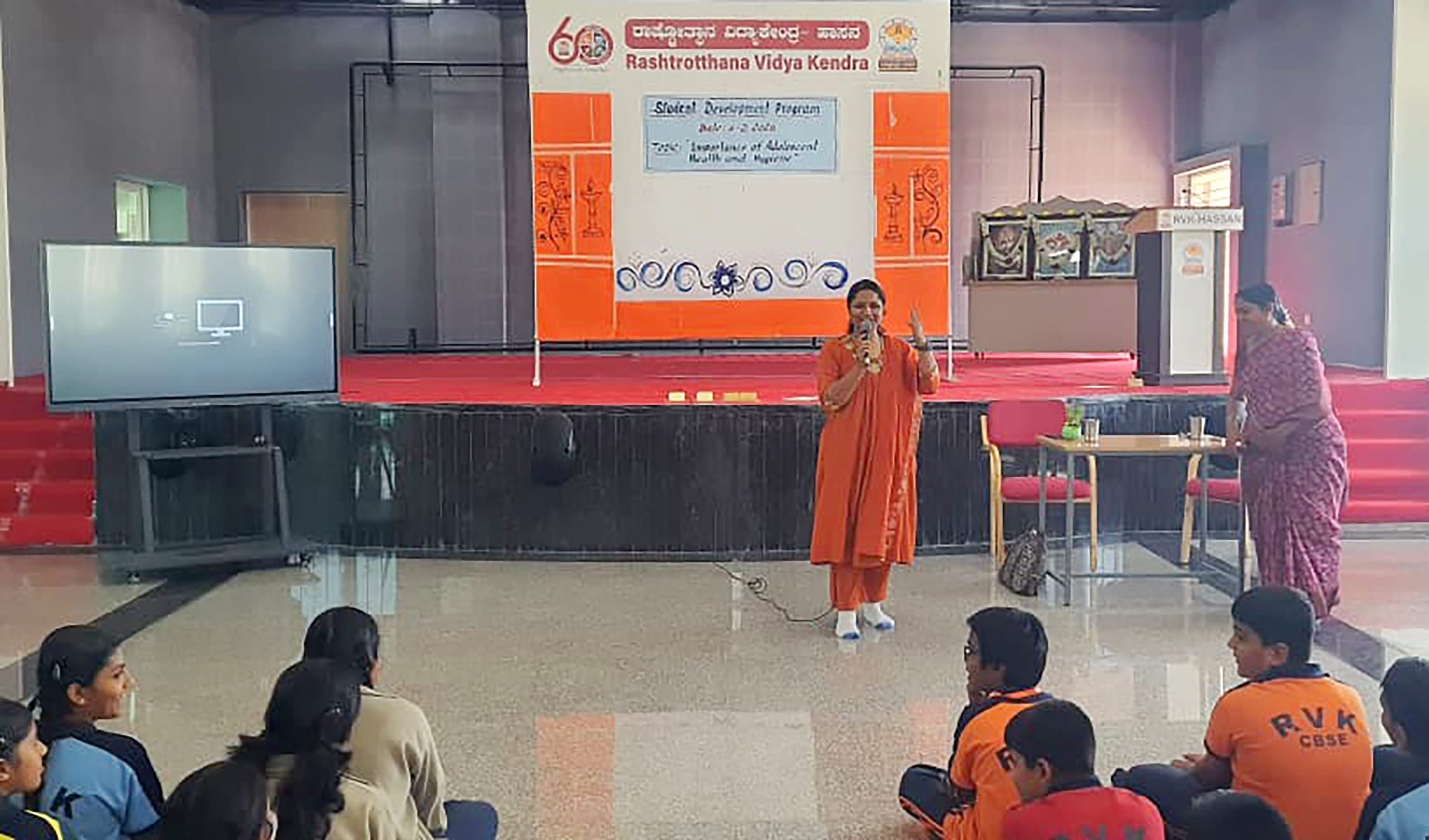 Student Development Program Educational Seminar - Importance of Adolescent Health and Hygiene in RVK - Hassan (1)