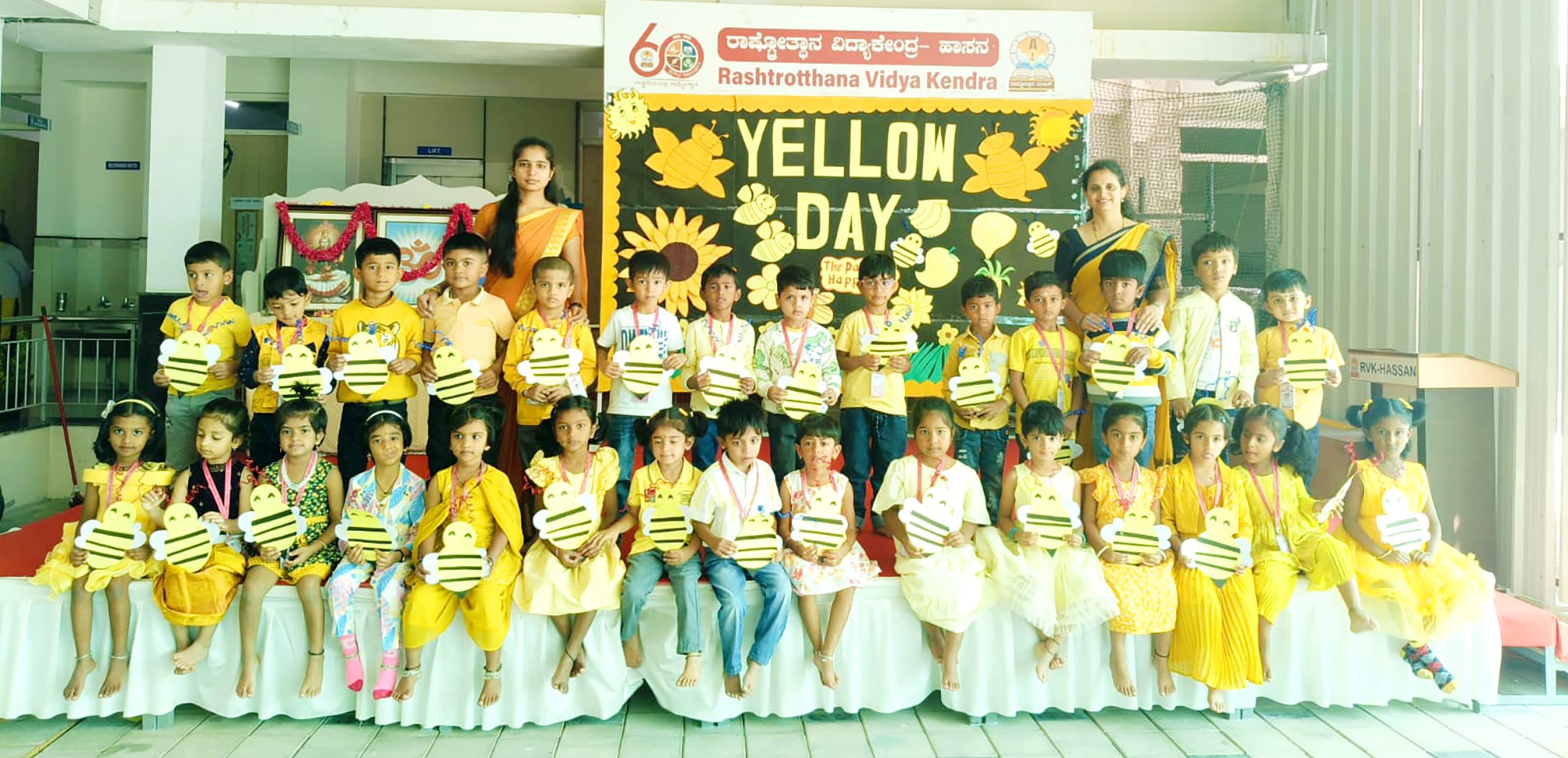 Yellow Day Celebration in RVK - Hassan (4)