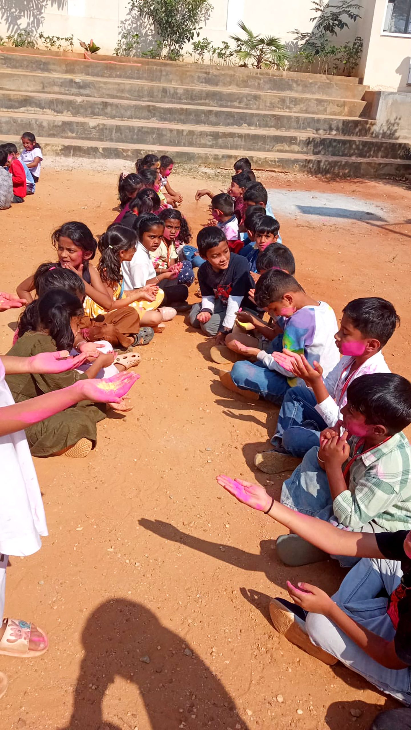 Holi Celebrations at RVK – Hassan at 6.35.41 PM