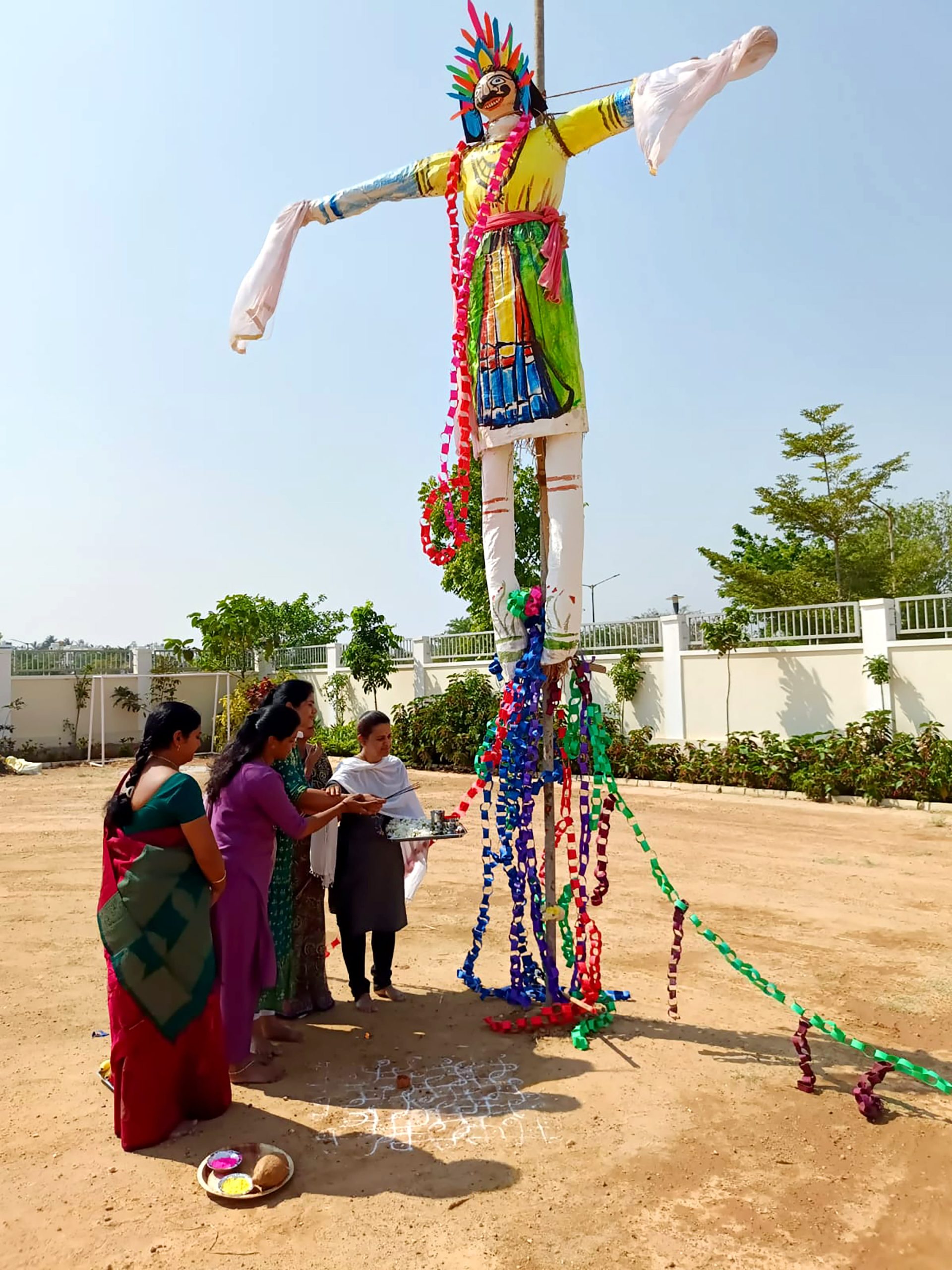 Holi Celebrations at RVK – Hassan at 6.35.50 PM