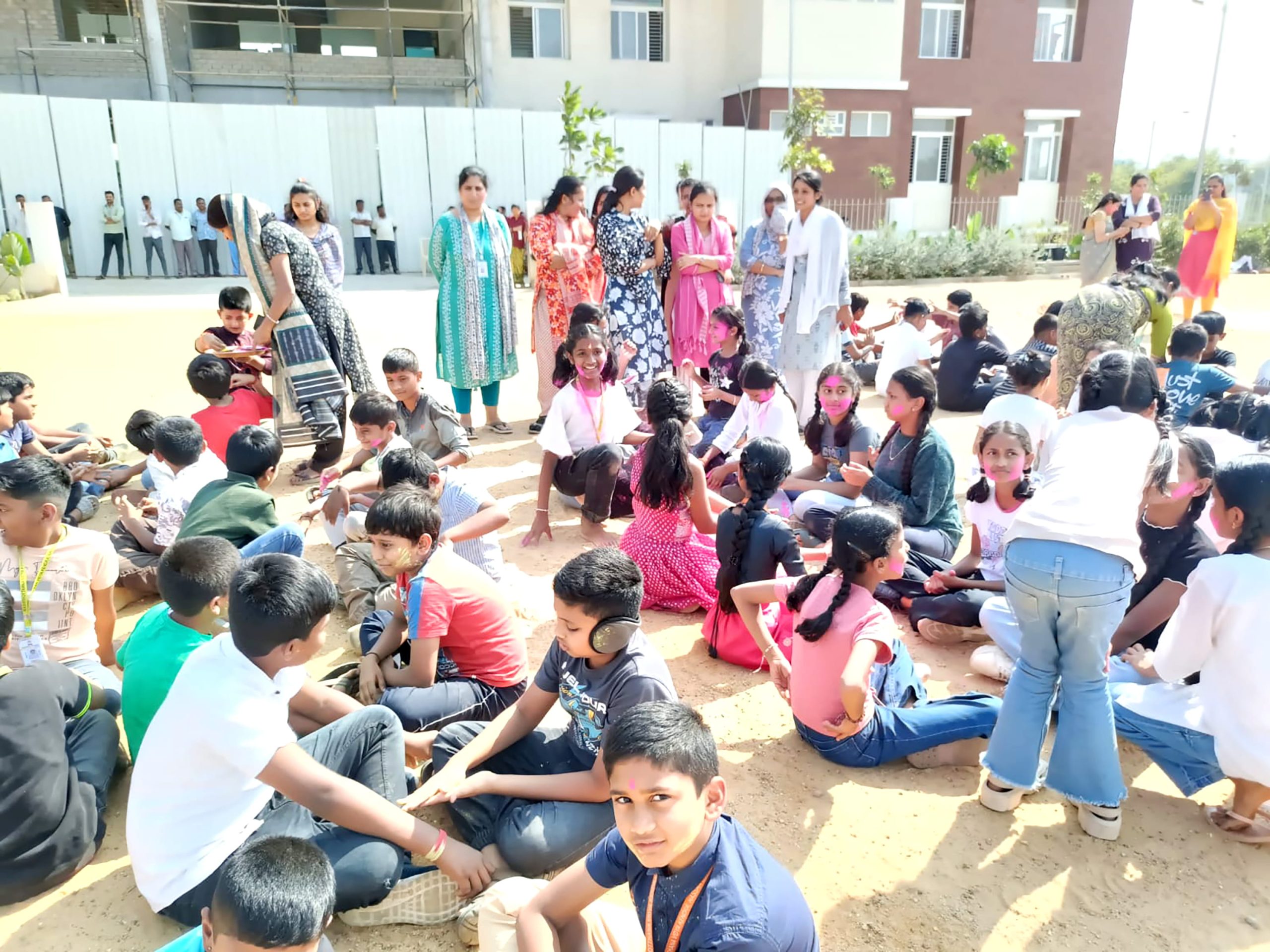Holi Celebrations at RVK – Hassan at 6.35.52 PM