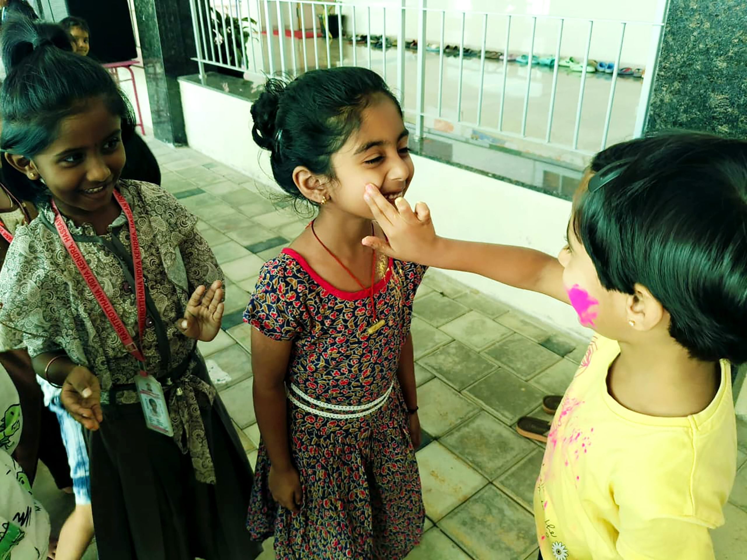 Holi Celebrations at RVK – Hassan at 6.36.05 PM