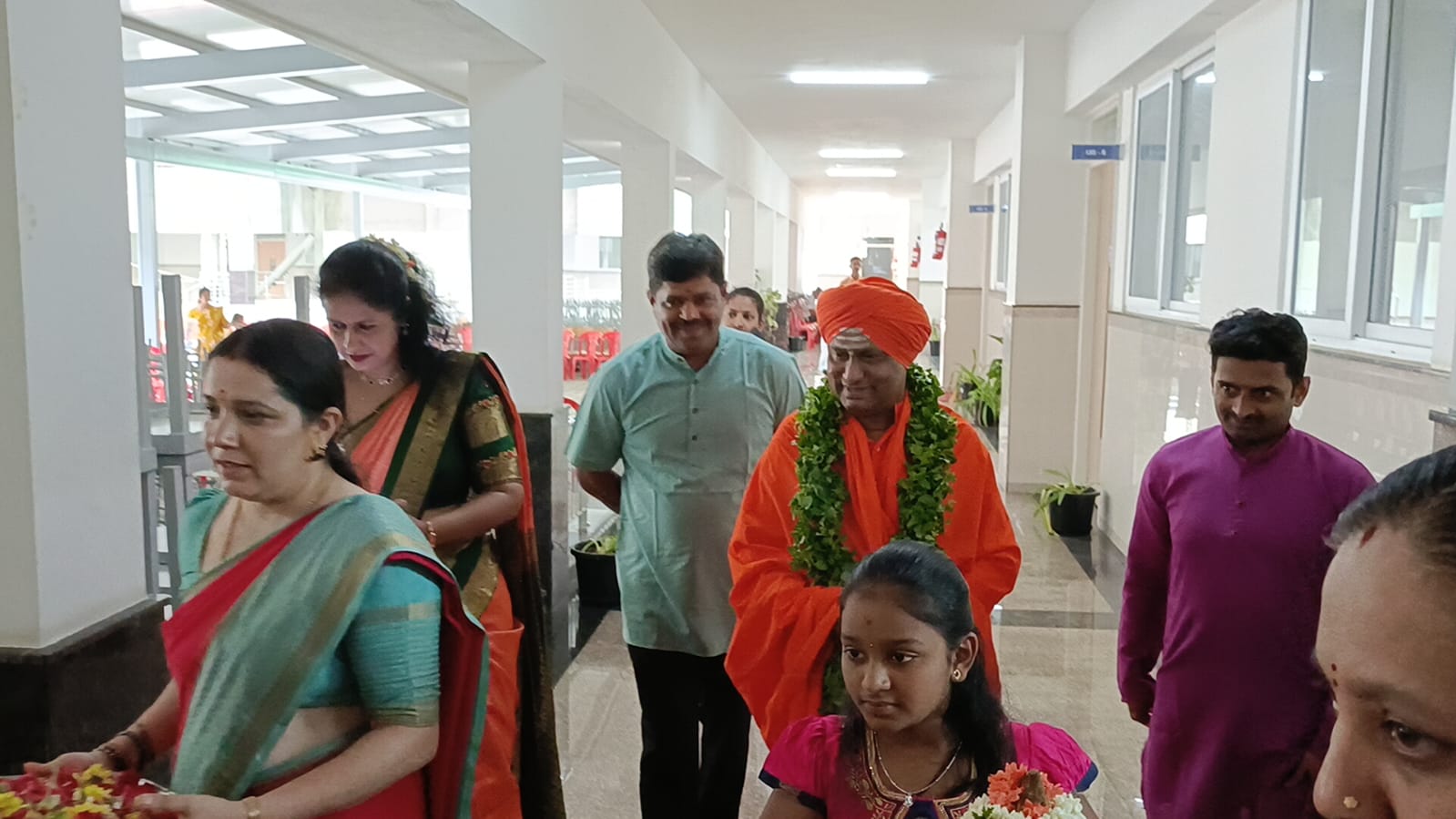 Vidyarambha Program Celebrated at RVK - Hassan (12)