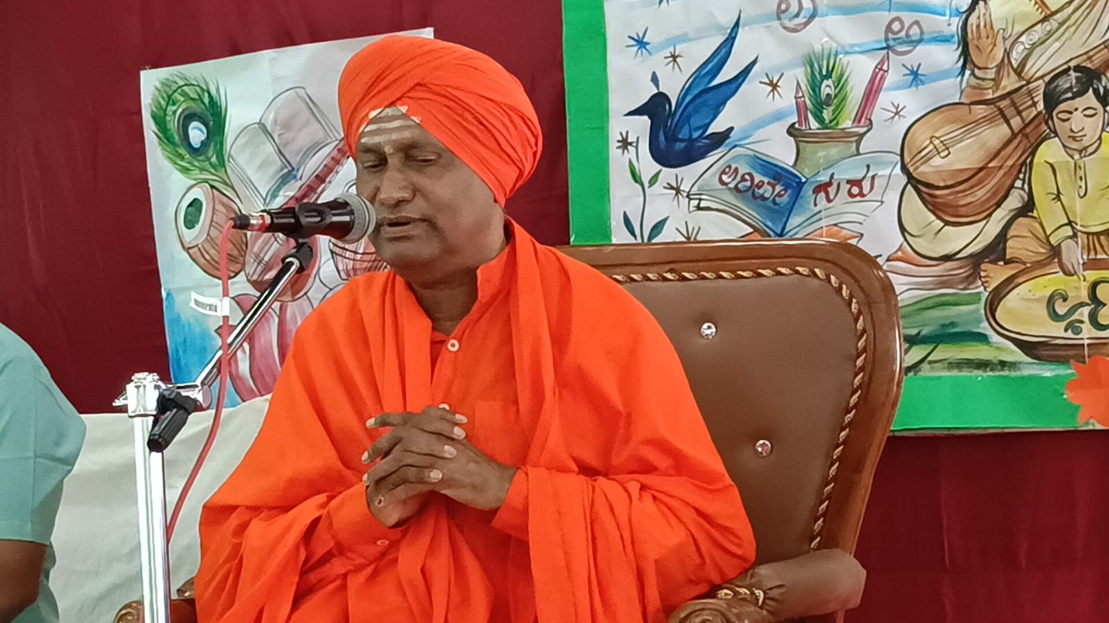 Vidyarambha Program Celebrated at RVK - Hassan (13)