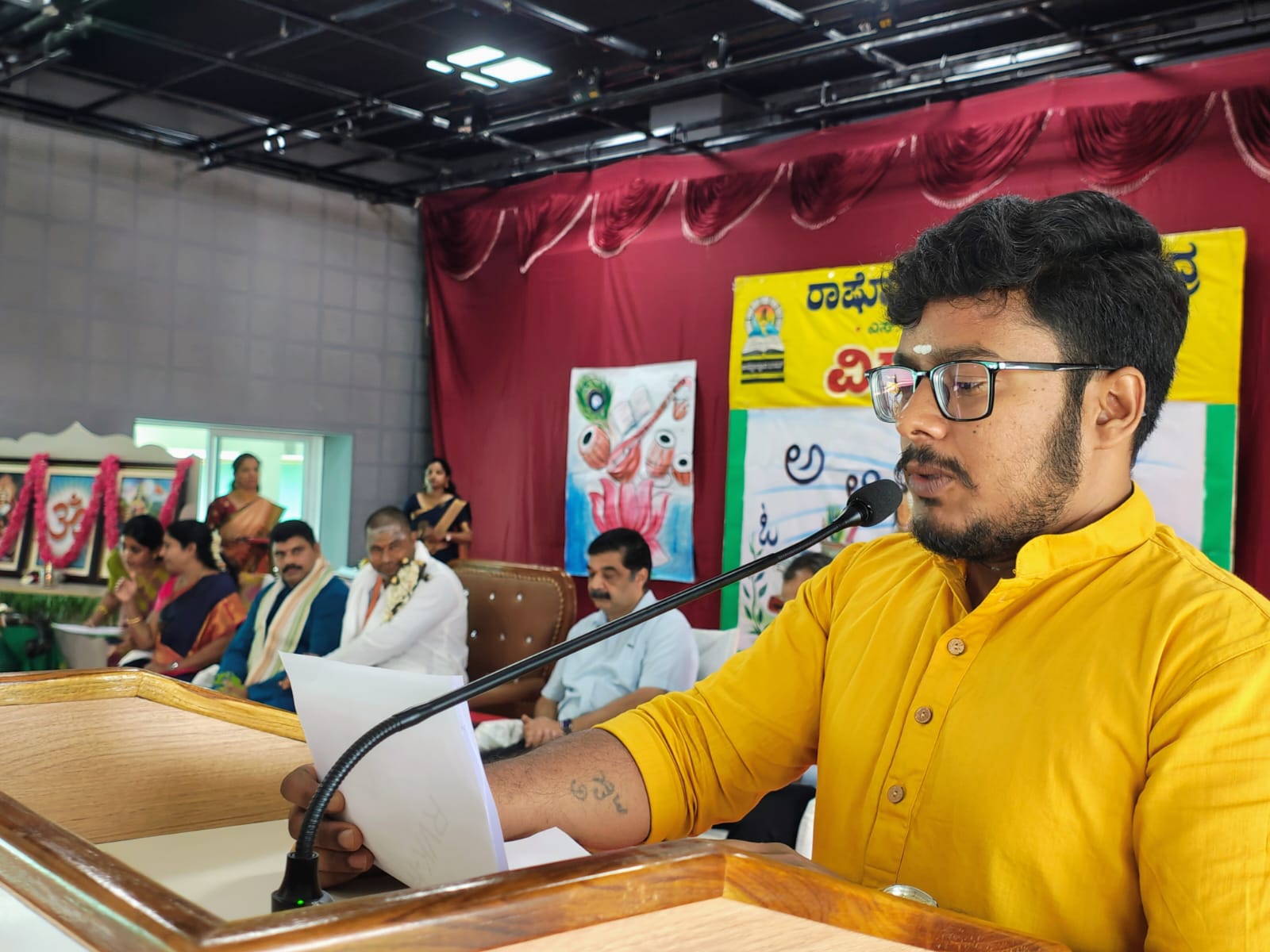 Vidyarambha Program in RVK - Hassan (10)