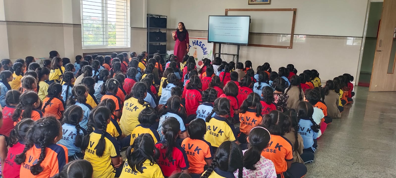 Awareness Session on “Healthy Habits, Safe Living” Held at RVK - Hassan (1)