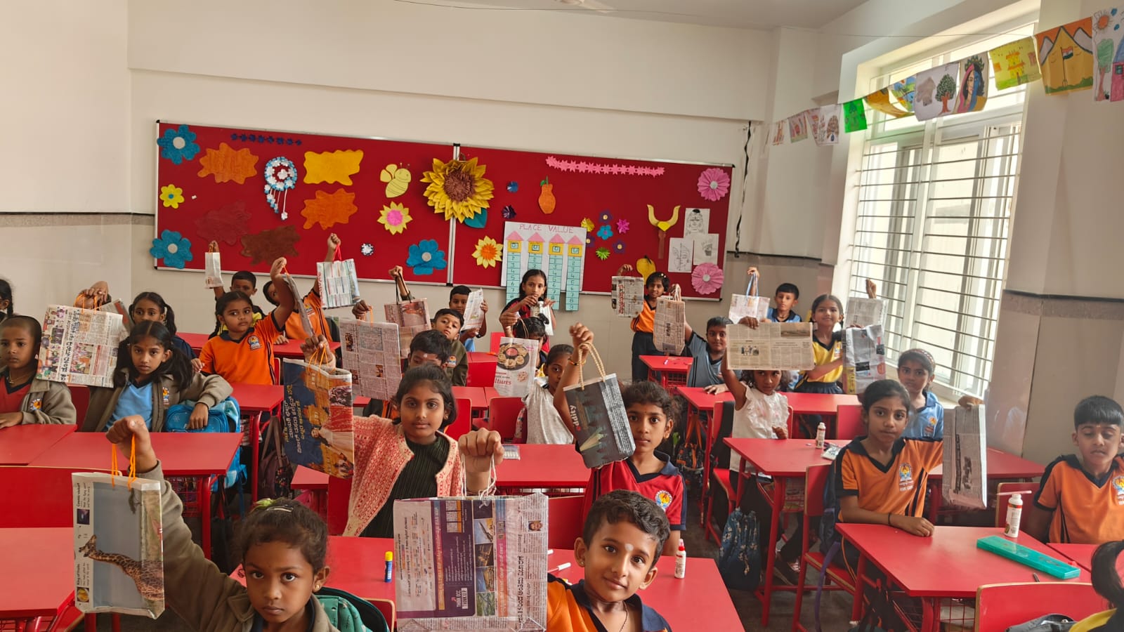 RVK – Hassan Conducted Student Development Programme (SDP) - PAPER BAG MAKING (1)