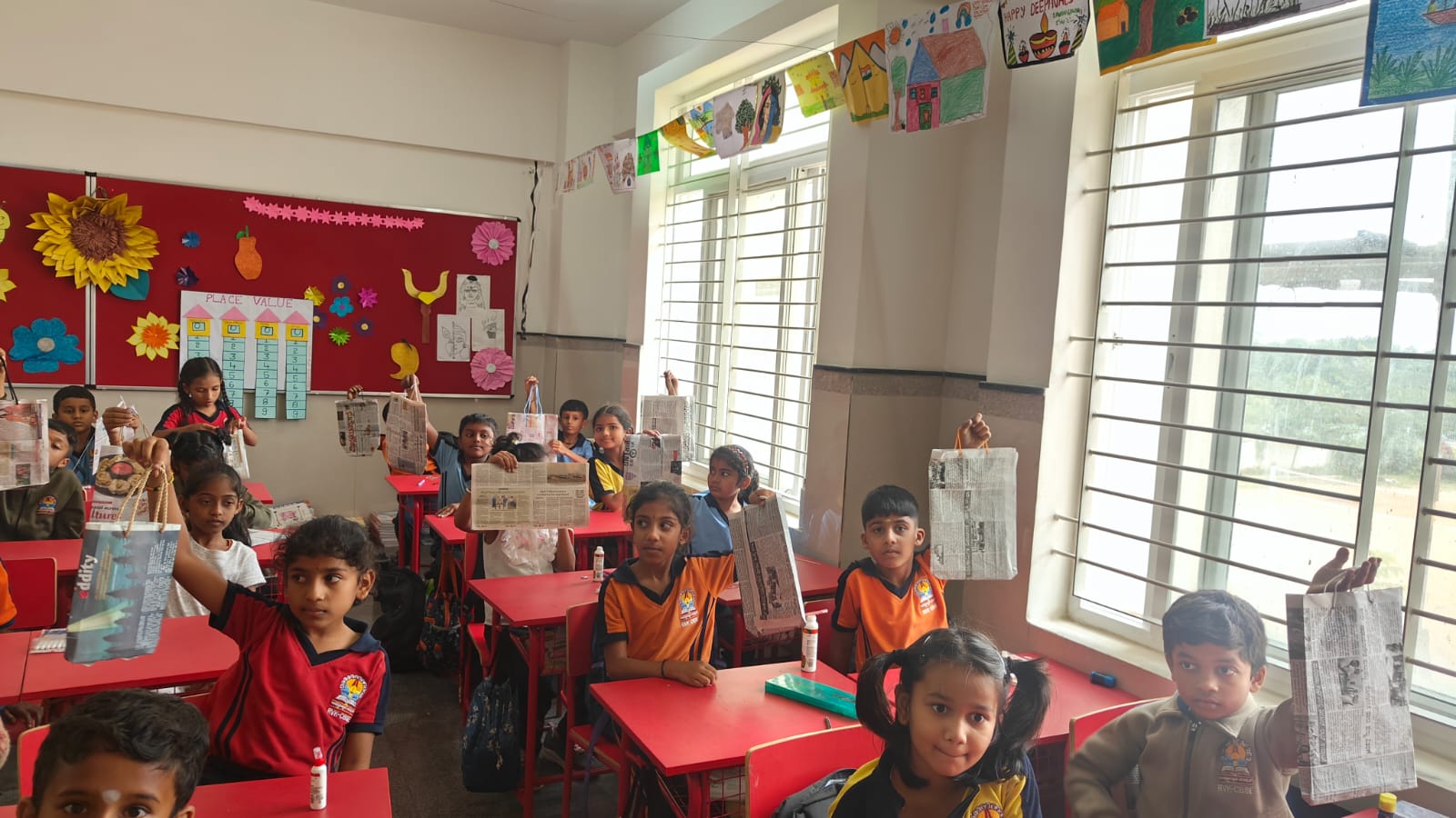 RVK – Hassan Conducted Student Development Programme (SDP) - PAPER BAG MAKING (2)
