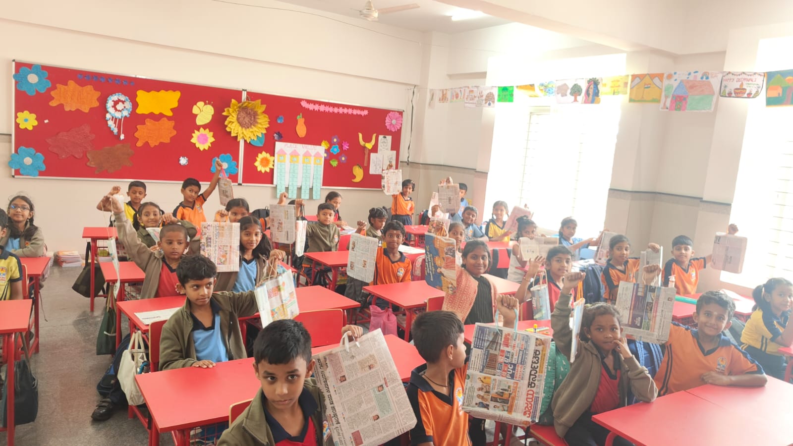 RVK – Hassan Conducted Student Development Programme (SDP) - PAPER BAG MAKING (6)