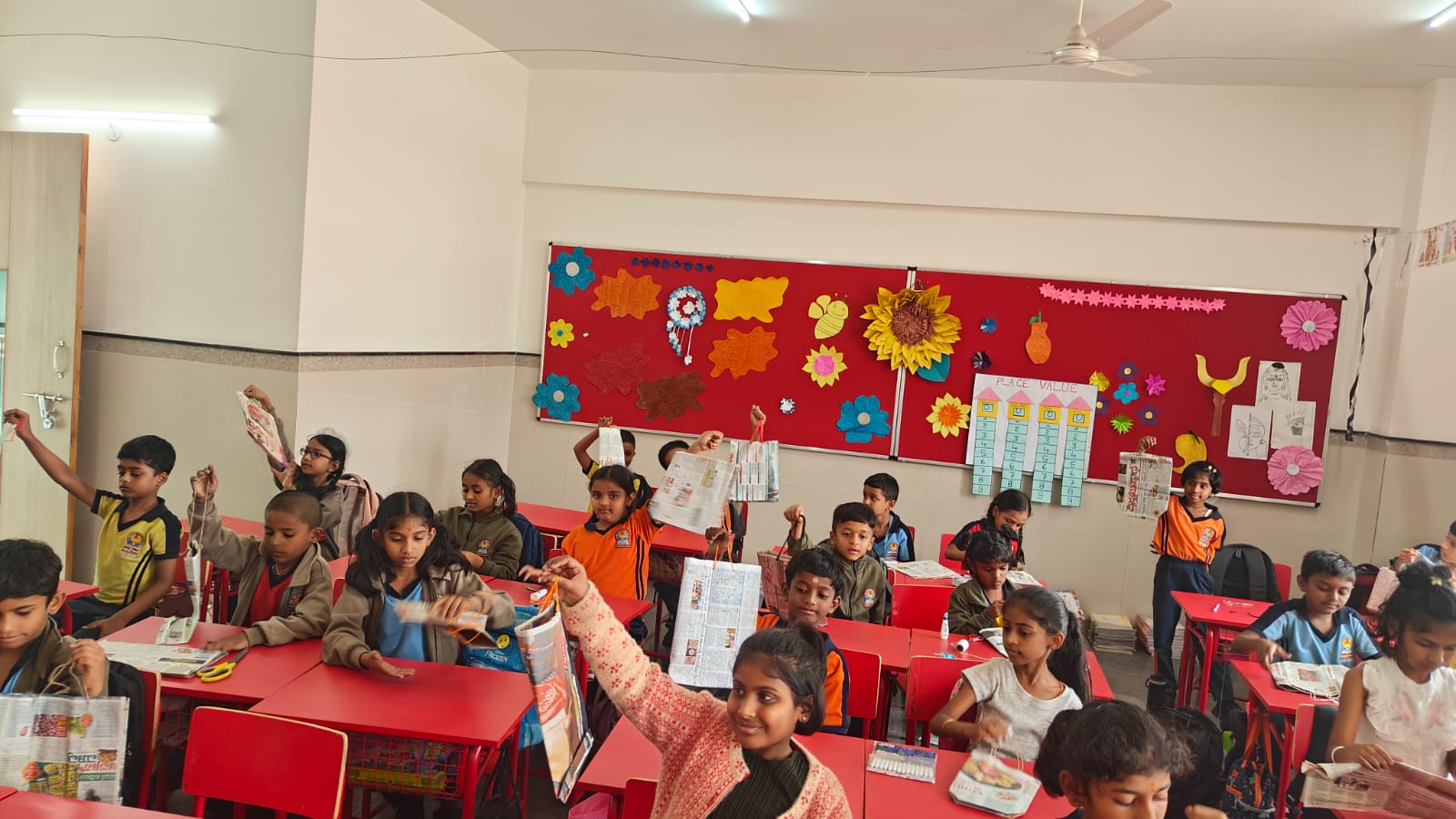 RVK – Hassan Conducted Student Development Programme (SDP) - PAPER BAG MAKING (8)