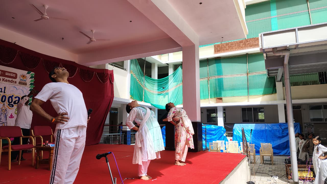 RVK – Hassan Observes International Yaga Day (1)