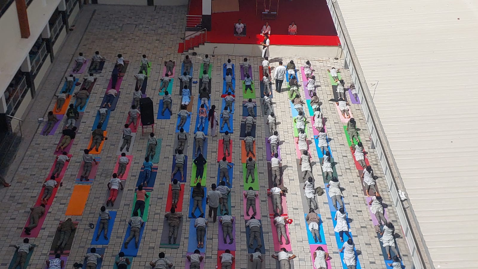 RVK – Hassan Observes International Yaga Day (10)