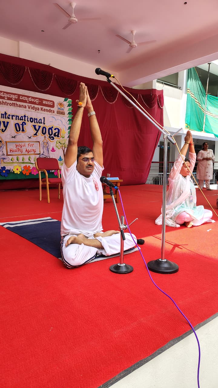 RVK – Hassan Observes International Yaga Day (3)