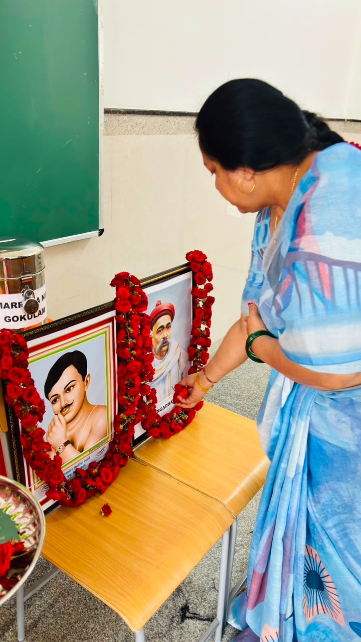 Azad and Tilak Jayanti Celebrated at RVK - Hassan (10)