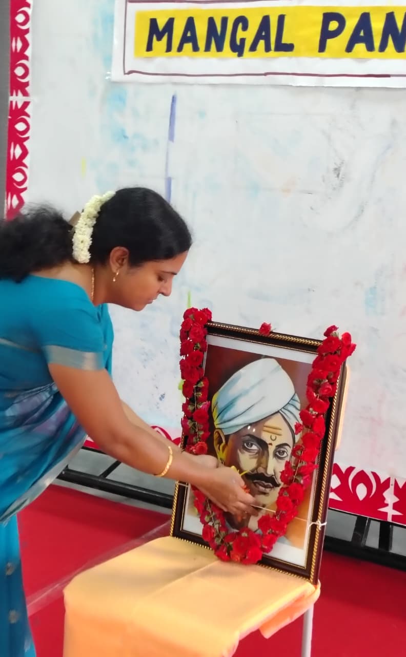 Mangal Pandey Jayanti Celebrated at RVK - Hassan (1)