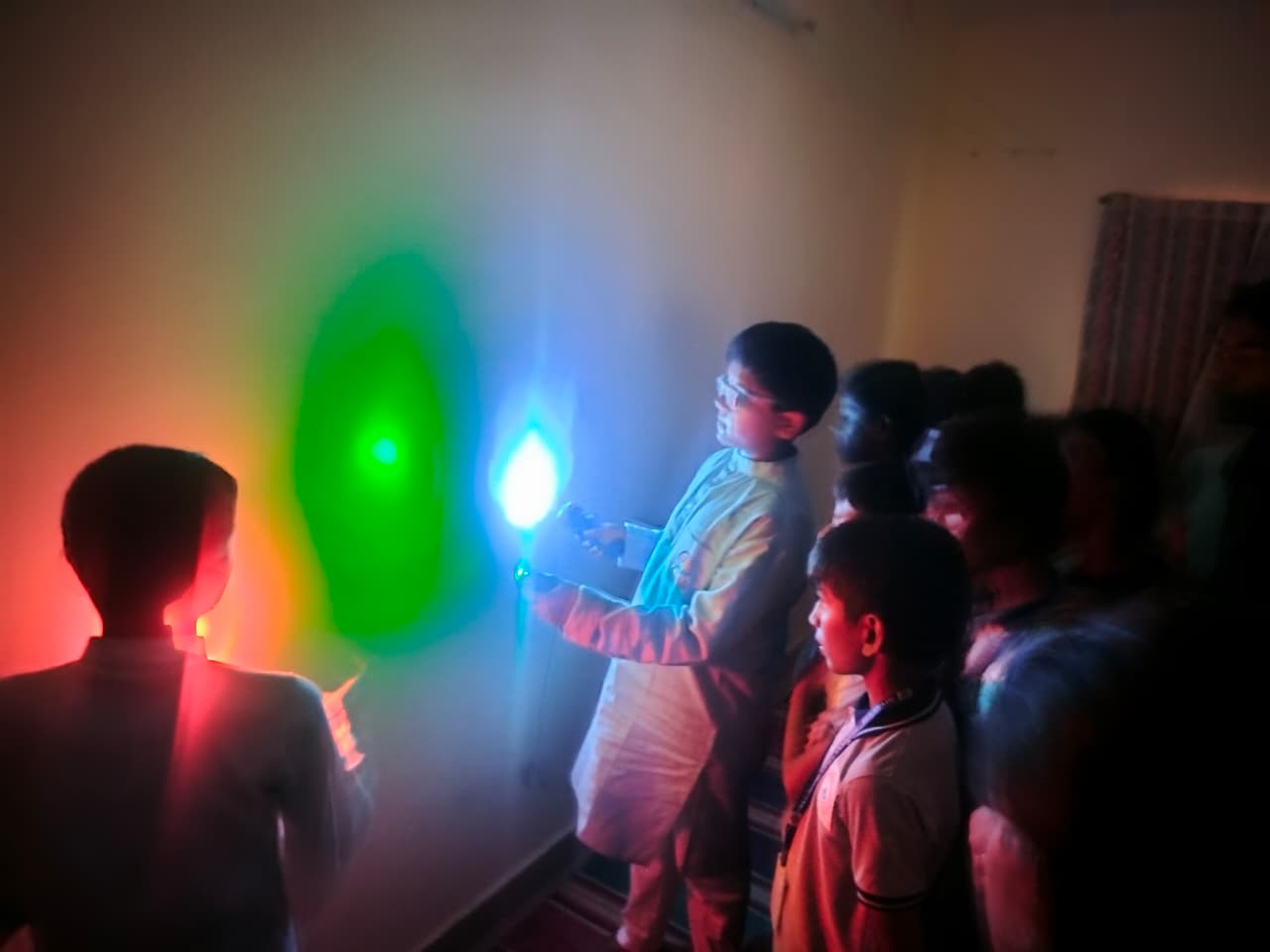 RVK - Hassan Students Earn Praise for Unique Science-Vedanta Presentations in Saligrama (4)