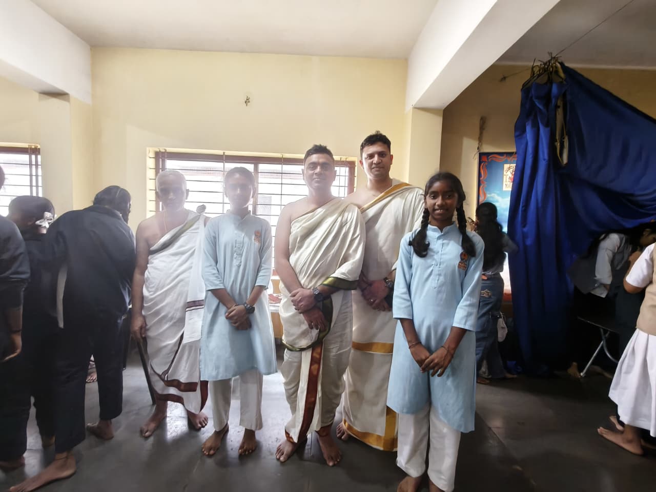 RVK - Hassan Students Earn Praise for Unique Science-Vedanta Presentations in Saligrama (5)