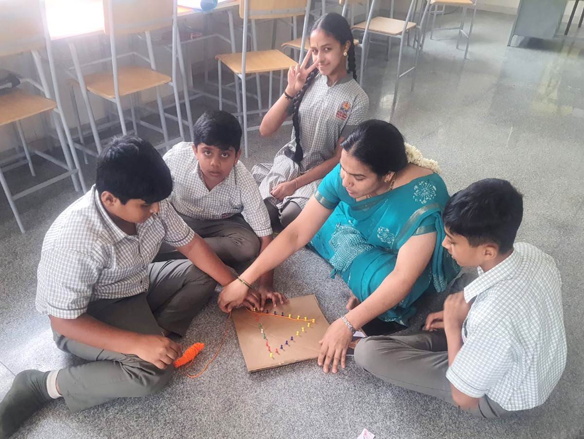Students Fest Begins with Enthusiasm at RVK Hassan 4-150kb