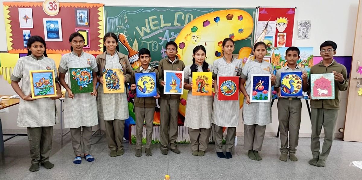 Students Fest Begins with Enthusiasm at RVK Hassan 9-150kb