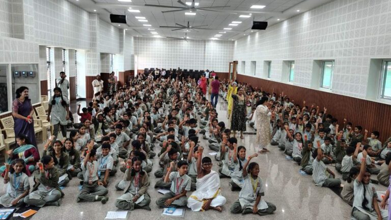 Celebration of Rakhi Bandhan in RVK - Hassan (10)