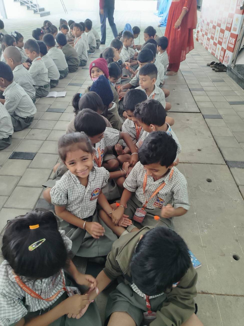 Celebration of Rakhi Bandhan in RVK - Hassan (3)
