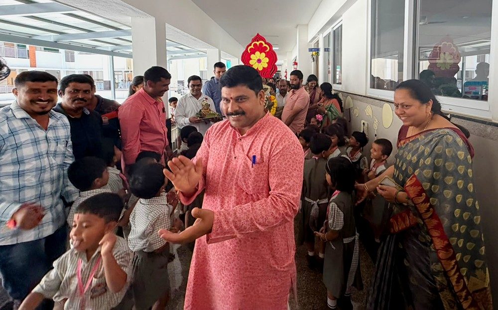 Ganesh Chaturthi Celebrated with Devotion at RVK - Hassan12
