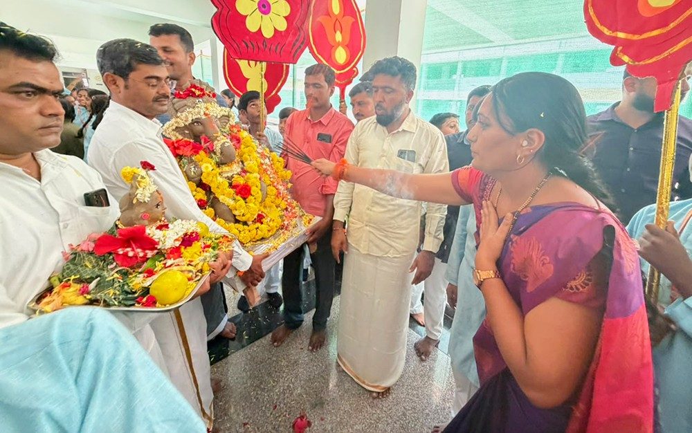 Ganesh Chaturthi Celebrated with Devotion at RVK - Hassan6