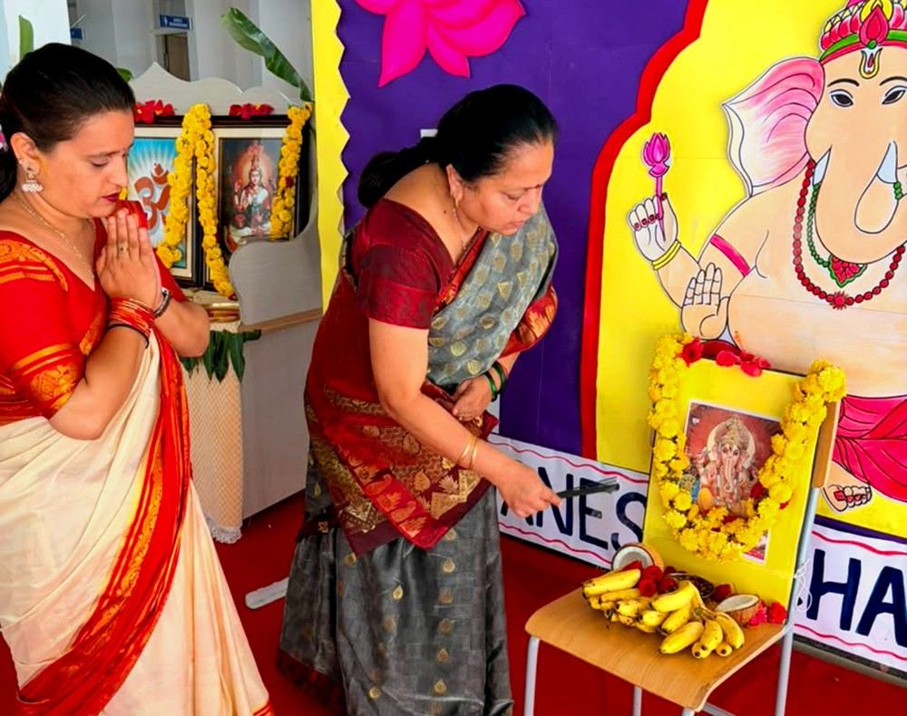 Ganesh Chaturthi Celebrated with Devotion at RVK - Hassan8