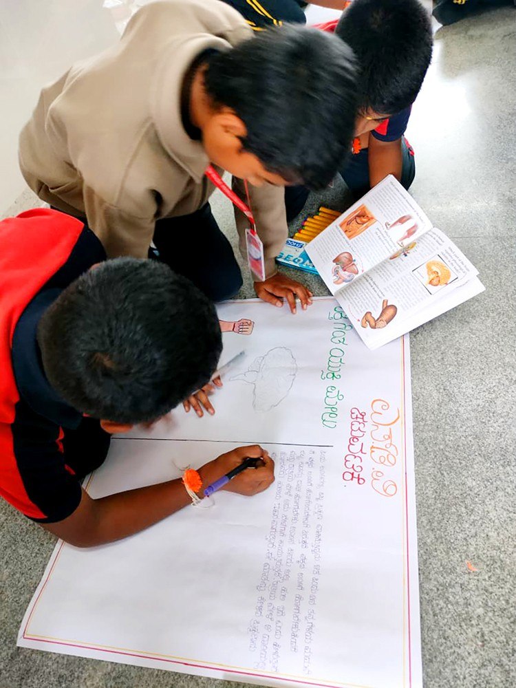 Kannada Literature Club Organises Storytelling Event at RVK – Hassan (2)
