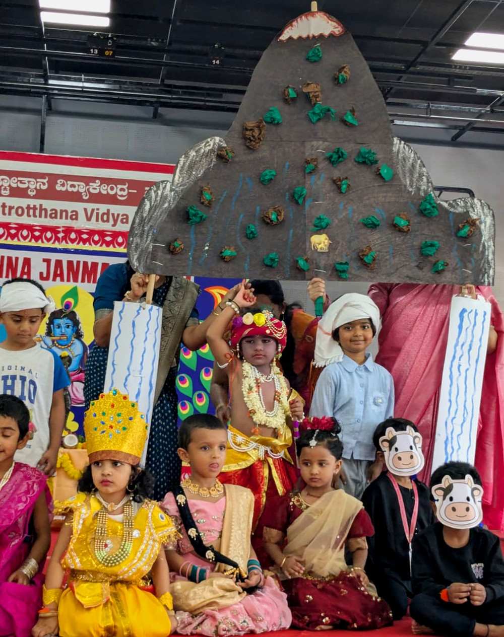 Krishna Janmashtami Celebrated with Devotional Fervour at RVK - Hassan 12