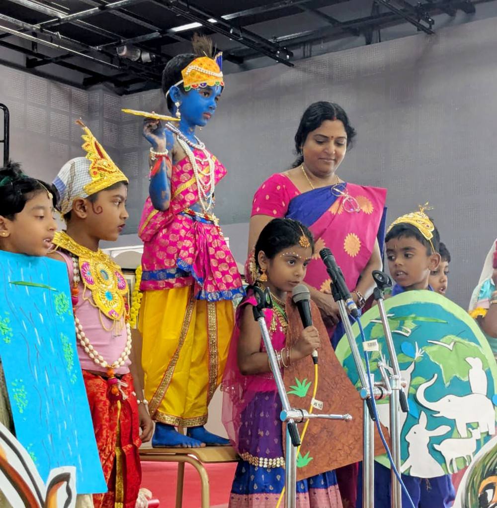 Krishna Janmashtami Celebrated with Devotional Fervour at RVK - Hassan 8