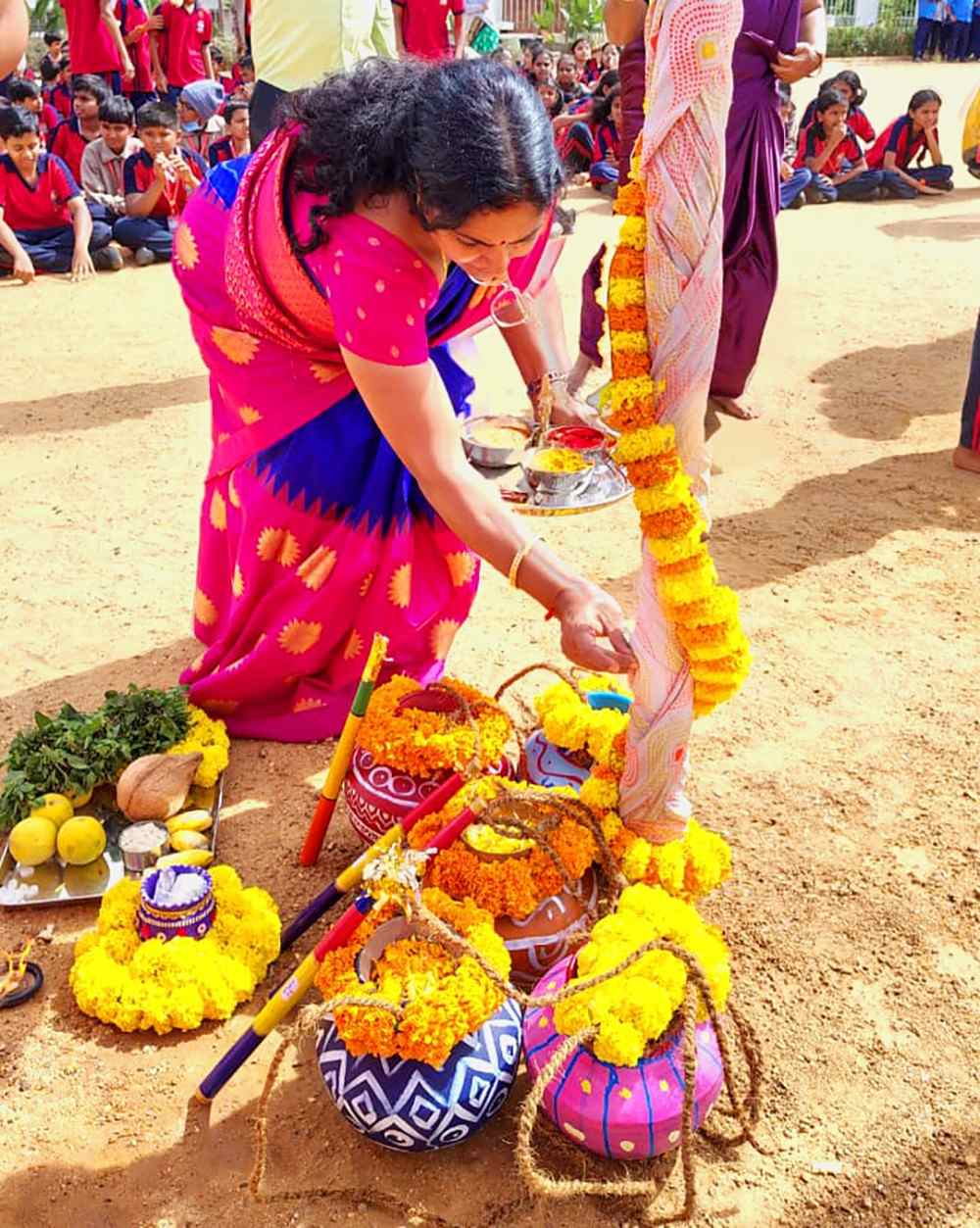 Krishna Janmashtami Celebrated with Devotional Fervour at RVK - Hassan 9