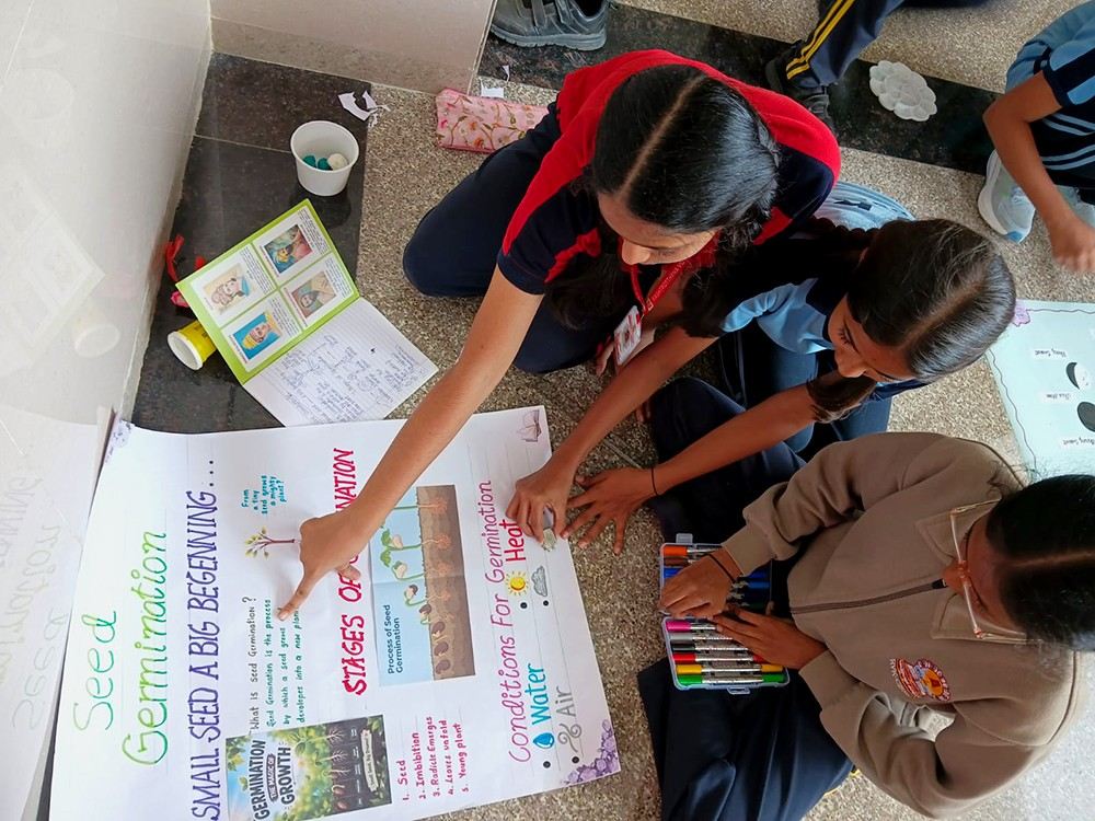 Student Development Program Interactive Model and Chart-Making Activities Conducted at RVK - Hassan (5)