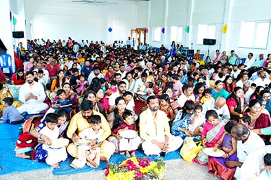 Aksharabhyas and Vidyarambha Programme in RVK - Hassan-1